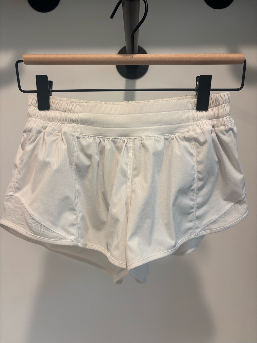 Lululemon White Women's Athletic Shorts